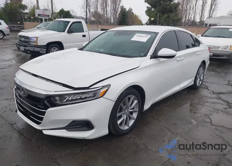 2021 Honda Accord Lx z USA, uszkodzony, nr VIN 1HGCV1F11MA064585